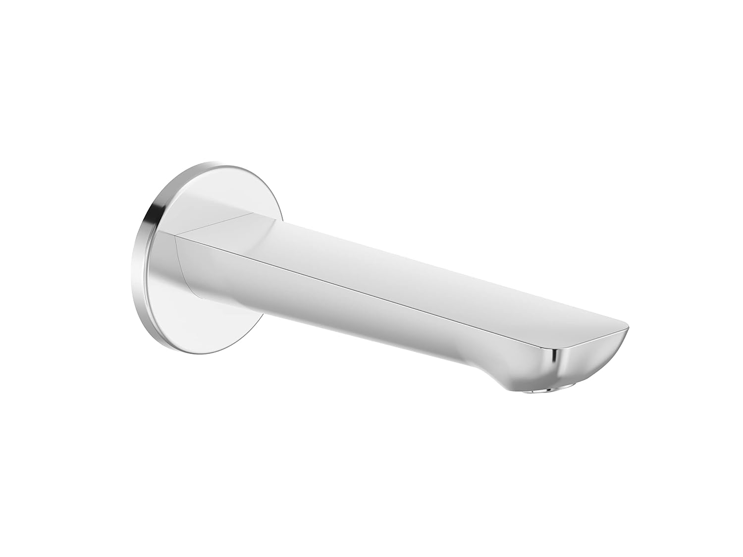 Kohler Fore Arc Bath Spout with Hidden Aerator | Brass Sensor Tap for Bathroom Without Diverter | Corrosion Resistant Wall Mounted Bathroom Tap, Chrome Finish