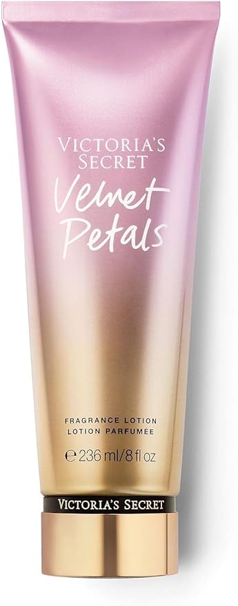 Victoria’s Secret Velvet Petals Body Lotion for Women 236ml / 8 oz – Long Lasting Fragrance, Fast Absorbing Moisturizer, 24 Hour Hydration, Soft & Smooth Skin, Daily Use Perfumed Lotion