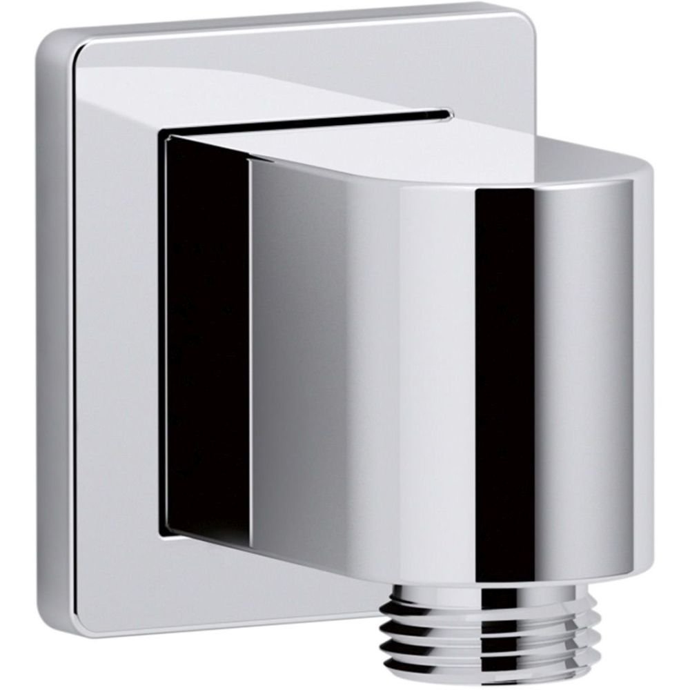 KOHLER K-98351-CP Awaken Wall-Mount Supply Elbow with Check Valve, Polished Chrome
