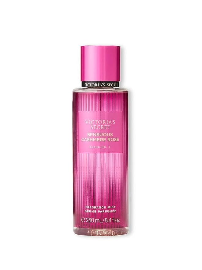 Victoria’s Secret Sensuous Cashmere Rose Fragrance Mist 8.4 fl oz, Limited Edition Floral Body Spray for Women, Long Lasting Perfume Mist, Soft Rose & Cashmere Scent, Daily Wear Refreshing Body Splash
