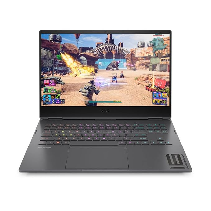HP Omen AMD Ryzen 7-6800H 16.1 inch(40.9cm) FHD Gaming Laptop (16GB RAM/1TB SSD/GeForce RTX 3060 GPU 6GB Graphics/144Hz/7ms Response Time/Win 11/MSO 2021/Backlit KB/B&O Audio/Alexa),16-n0054AX
