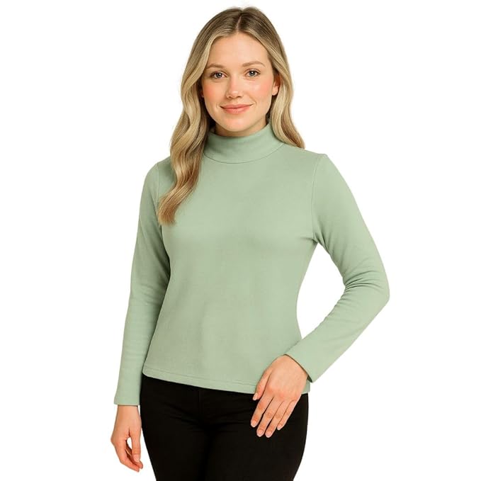 TOP TEN Slim Fit Long Sleeve Soft Cozy Winter Minimalist Turtleneck for Casual & Office Wear
