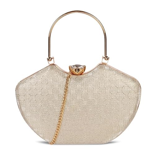 Mochi Women's Fashionable Faux Leather Party Clutch