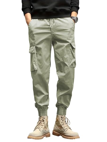 TagasMen's Tapered Jogger Cargo Pant || Trousers Casual Pant || Cargo Pant || Jeans Pant || Track Pant for Man ||(MC-13)