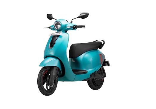 Chetak C2501 by Bajaj Auto High Speed Electric Scooter with charger - Ocean Teal Matte - Ex-Showroom