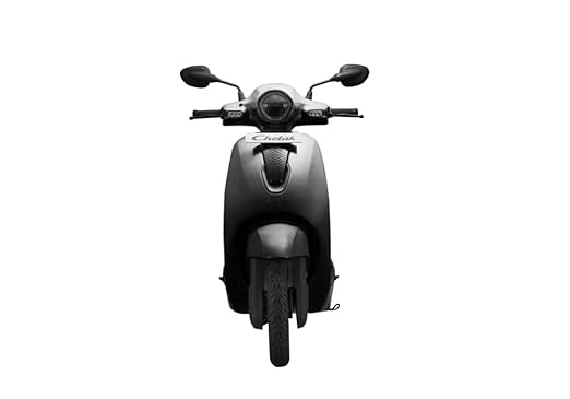 Chetak C2501 by Bajaj Auto High Speed Electric Scooter with charger - Glossy Active Black - Ex-Showroom