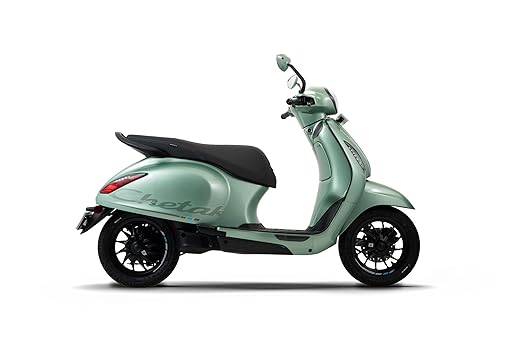Chetak C3501 by Bajaj Auto High Speed Electric Scooter with charger - Pista Green - Ex-Showroom
