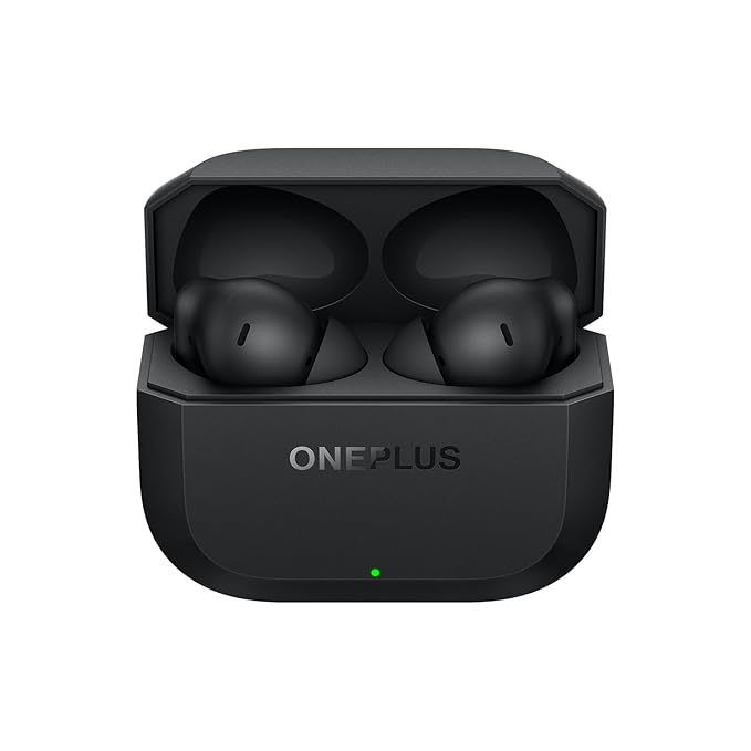 OnePlus Nord Buds 3r TWS Earbuds up to 54 Hours Playback, 2-mic Clear Calls, 3D Spatial Audio, AI Translation, 12.4mm Drivers, Dual-Device Connectivity, 47ms Low Latency - Ash Blac