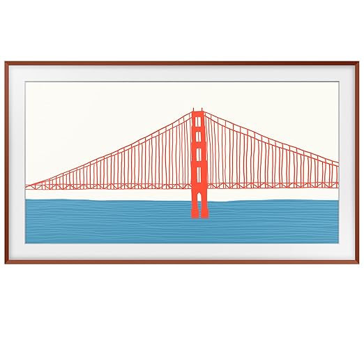Samsung The Frame 2021 TV (55 inch) Bezel - Terracotta (VG-SCFA55TRCXL)