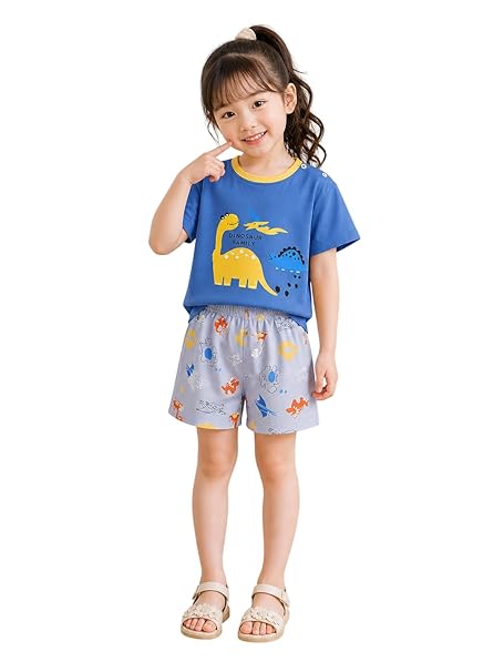 Tagas Baby Boys and girls Cotton Night Suit Set with Cute Car Print – Full Sleeve Top & Pajama Set|comfortable baby wear|COORDINATED_OUTFIT FOR GIRL|Unisex clothing set|