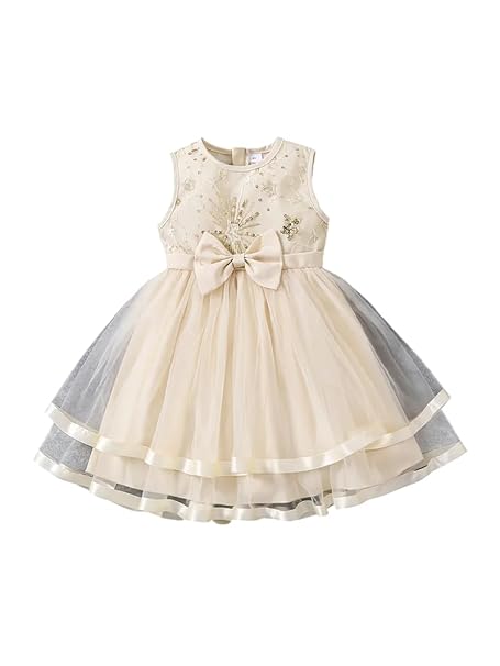 TAGAS Girls’ Elegant Party Dress||Baby Girl Dress|| Frock for Girls|prinsses Dresses | Dress for Girls|