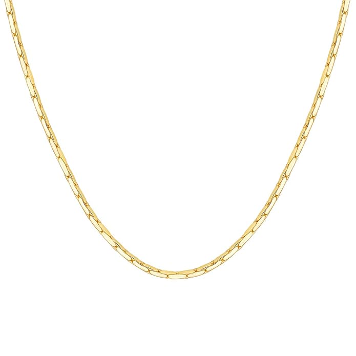 GIVA 925 Silver Golden Starlight Chain | Gifts for Women and Girls | With Certificate of Authenticity and 925 Stamp | 6 Months Warranty*