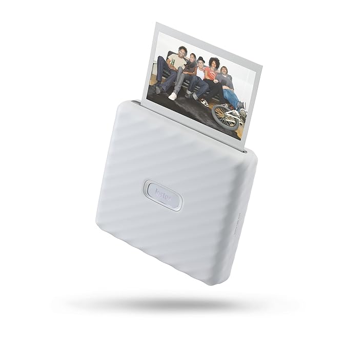 instax FUJIFILM Wide Link Smartphone Instant Photo Printer - White