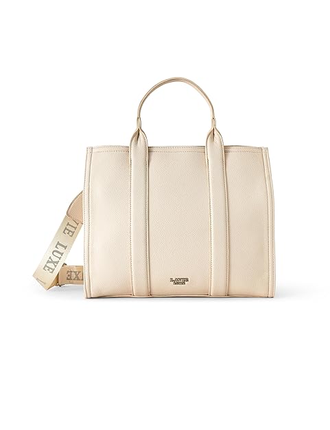 Lavie Luxe Women's Cob's 25 Medium Solid Satchel Handbag for Women | Satchel Bag for Work | Ladies purse | Stylish Shoulder Bag | Ladies Gift