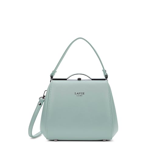 Lavie Luxe Women's Fluffel26 Frame Satchel Handbag | Satchel Bag for Work | Ladies Purse | Stylish Shoulder Bag | Gift For Women
