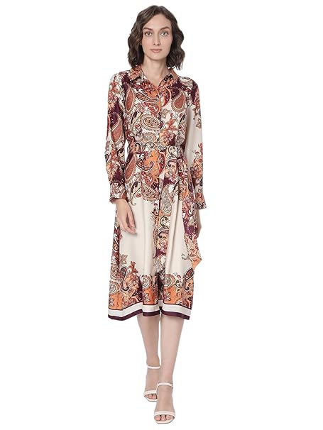 VERO Moda Midi Shirt Dress for Women