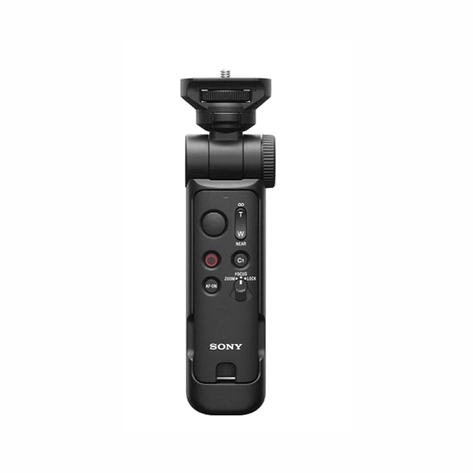 Sony GP-VPT3 Multi Functional Shooting Grip/Bluetooth Grip | Travel Friendly | Detachable Wireless Remote Controller - Black