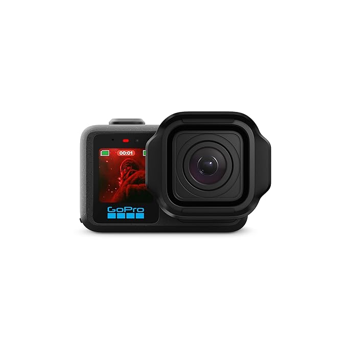 GoPro Mission 1 PRO - Cinematic Action Camera with 8K60 Video, 50MP Photos, 1" Sensor, Advanced Low Light Performance, HyperSmooth Stabilization, Live Streaming