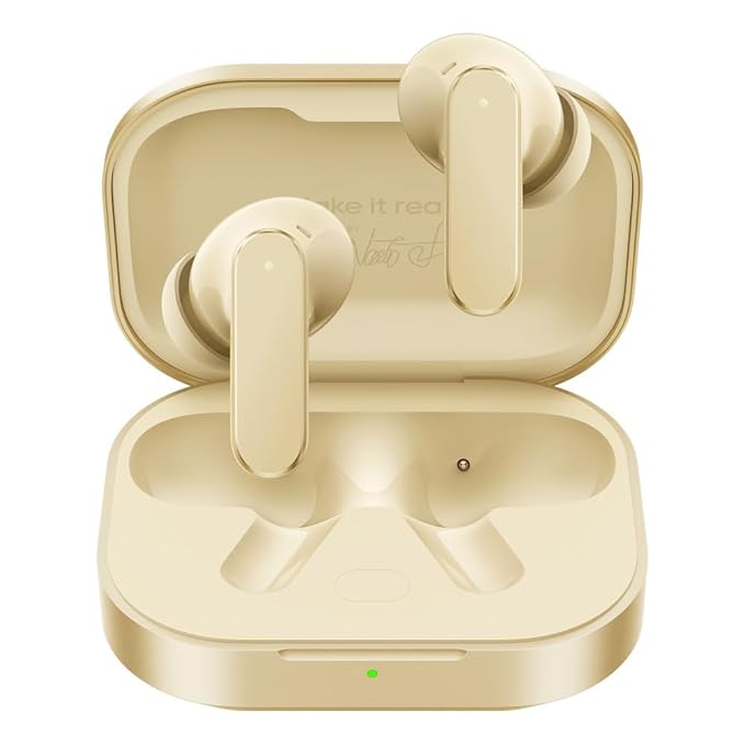 realme Buds Air 8,11mm+6mm Dual Dynamic Bass Drivers,58Hrs Playtime, 55dB ANC,6 Mic ENC, 45ms Low Latency, 360° Spatial Audio, Hi-Res LHDC, IP55 Dust & Water Resistant, BT v5.4 (Master Grey)