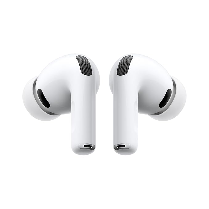 Apple AirPods Pro 3 Wireless Earbuds, Active Noise Cancellation, Live Translation, Heart Rate Sensing, Bluetooth Headphones, Spatial Audio, High-Fidelity Sound, USB-C Charging