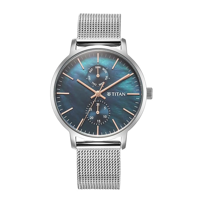 Titan Workwear Slimeline Ladies Analog Watch - 95143SM01
