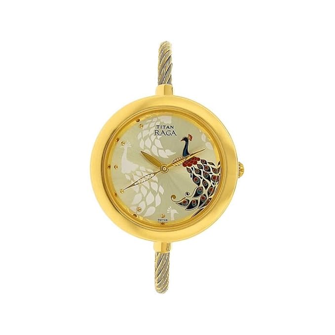 Titan Raga Analog Mother of Pearl Dial Women's Watch-NM2532YM01 / NL2532YM01/NP2532YM01