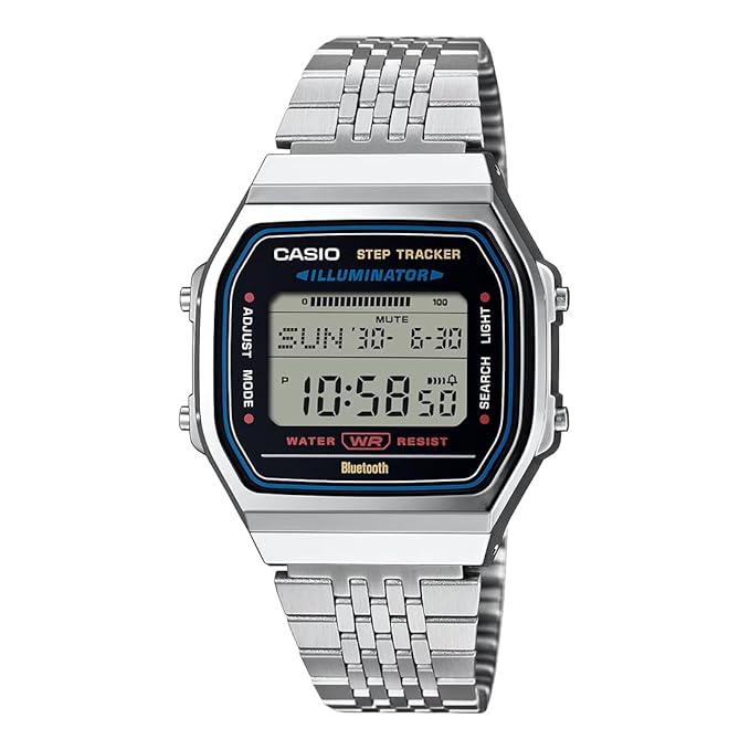 Casio Vintage ABL-100WE-1ADF Bluetooth Digital Black Dial Unisex (D365)