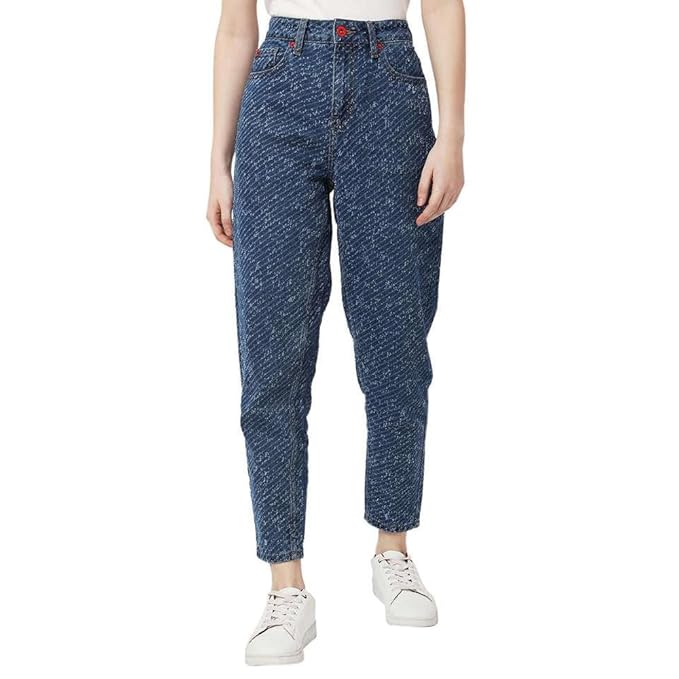 VERO Moda Women High Rise Straight Fit Light Fade Stretchable Jeans