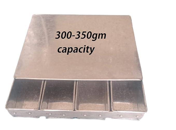 Best Baking Utensils GI Bread Mould Loaf Tin/Tea Cake Mould loaf tin/rusk Tin for 300gm rusk (Heavy)