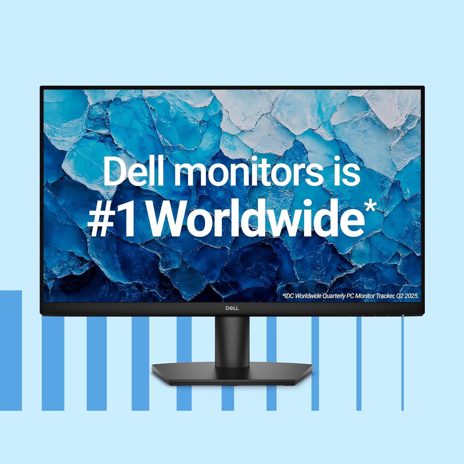 Dell SE2426H 23.8-Inch Full HD IPS Panel Monitor (Black) Ultra-Thin Bezels, Flicker-Free Display, Comfortview Plus, HDMI & VGA Connectivity – Sleek Design for Home & Office