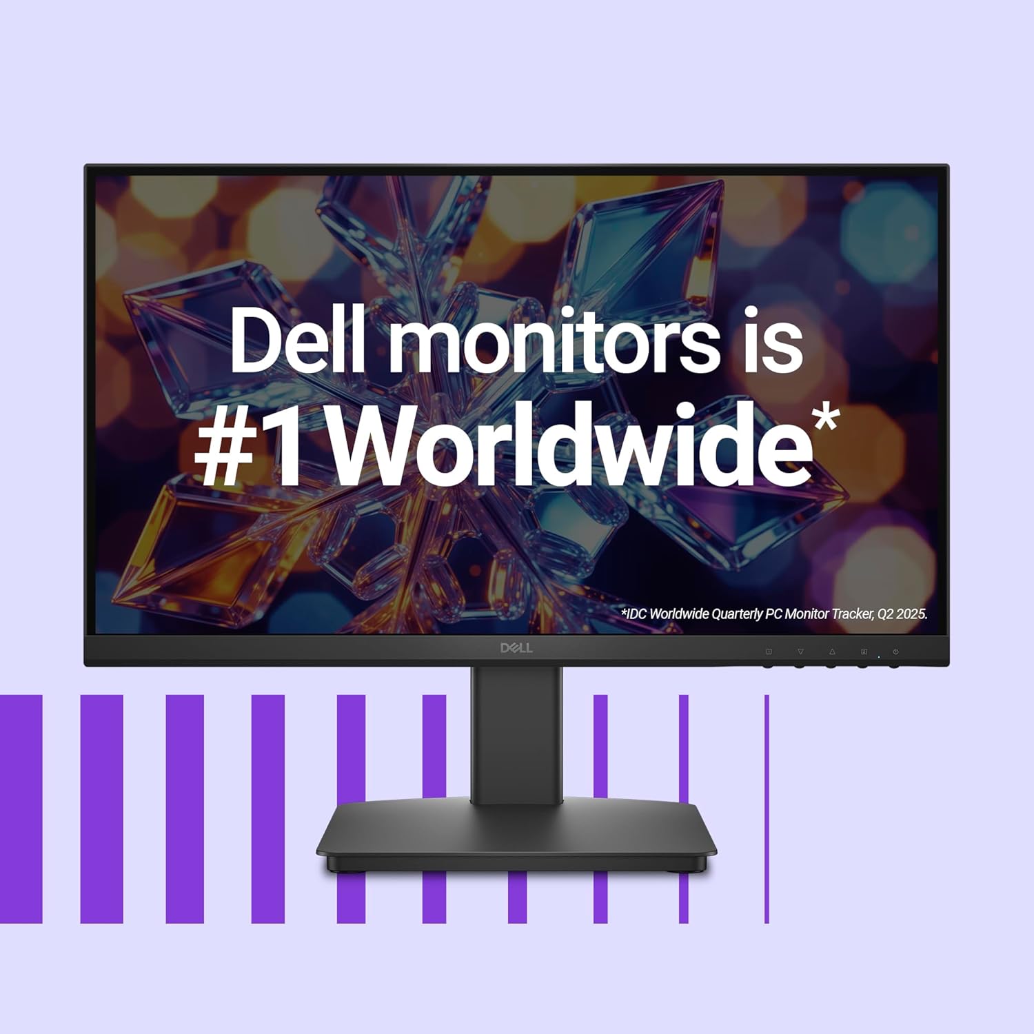 Dell SE2226HX 22" (54.6cm) Full HD IPS Monitor, 100Hz Refresh Rate, 5ms Response, HDMI & VGA Ports, TÜV Rheinland 3-Star Eye Comfort Certified