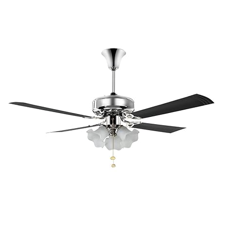 Crompton LUXIAN Uranus 1200 mm (48 inch) Ceiling Fan (Black Chrome) Star Rated Energy efficient Fans