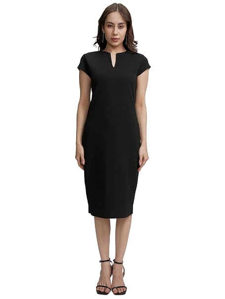 Tokyo Talkies Womens Bodycon Sheath Dress | Chic & Stylish | Perfect for Parties, Date Nights & Evening Glam | Dress for Women | Women Dress | Stylish Women Dress