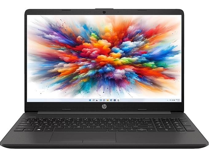 HP 15 (2025), Intel Core i5 13th Gen 1334U - (32 GB/512 GB SSD/Intel Iris Xe Graphics/Windows 11 Home) Thin and Light Business Laptop/15.6" FHD Display/Fingerprint Reader/Ash Grey/1.5kg/MS Office 2021