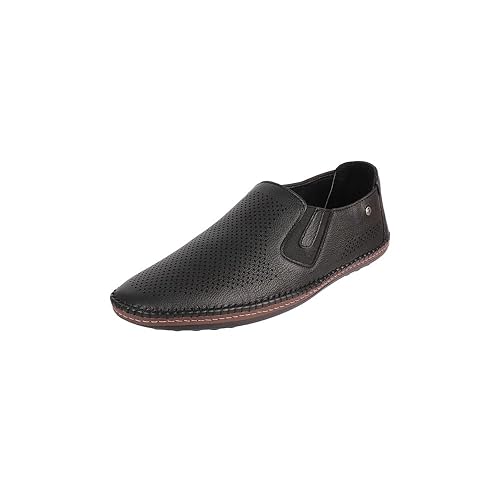 Mochi Men Leather Casual Slip-On Shoes
