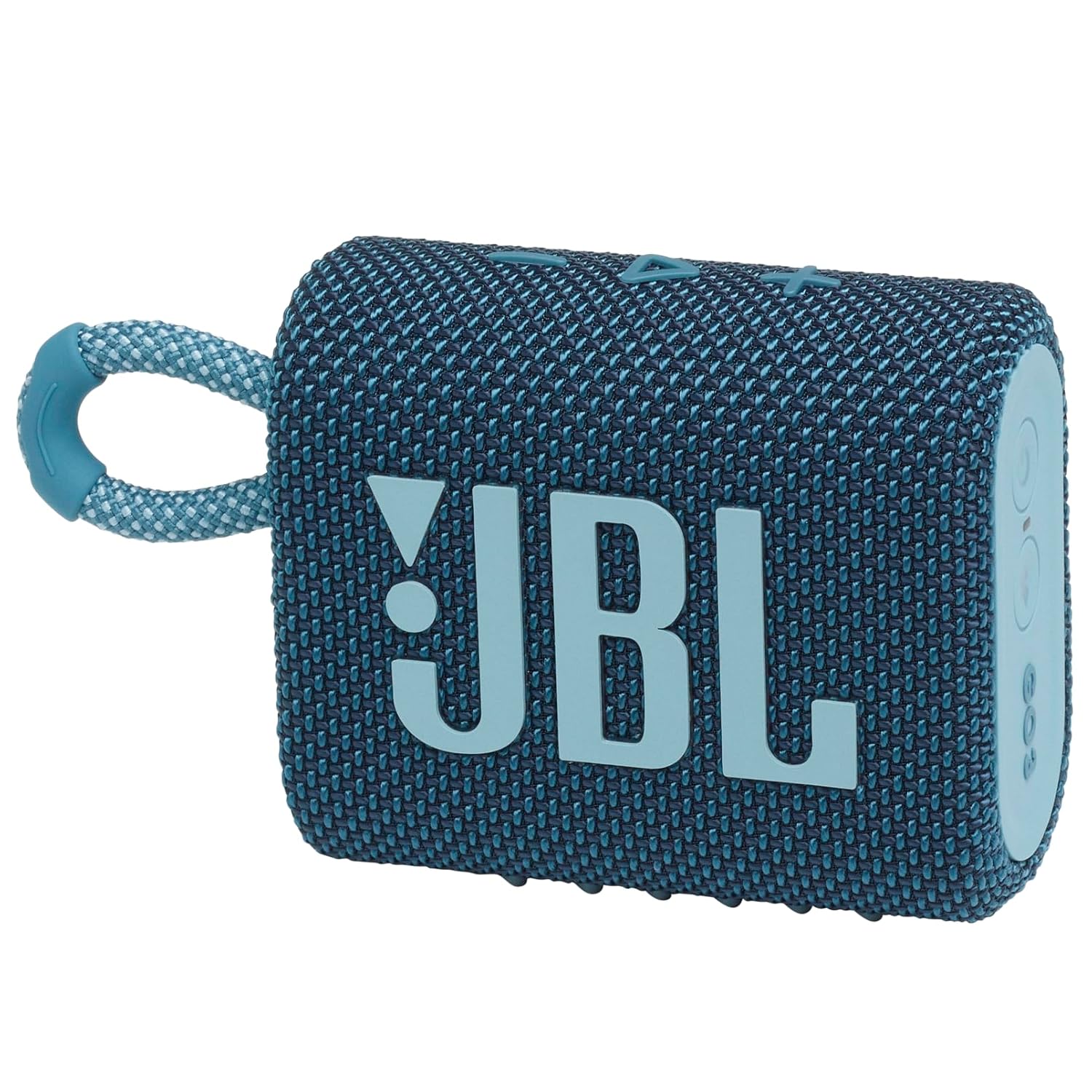 JBL Go 3, Wireless Ultra Portable Bluetooth Speaker, Pro Sound, Vibrant Colors with Rugged Fabric Design, Waterproof, Type C (Without Mic, Red)