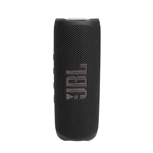 JBL Flip 6 Wireless Portable Bluetooth Speaker Pro Sound, Upto 12 Hours Playtime, IP67 Water & Dustproof, PartyBoost & Personalization App (Without Mic, Black)