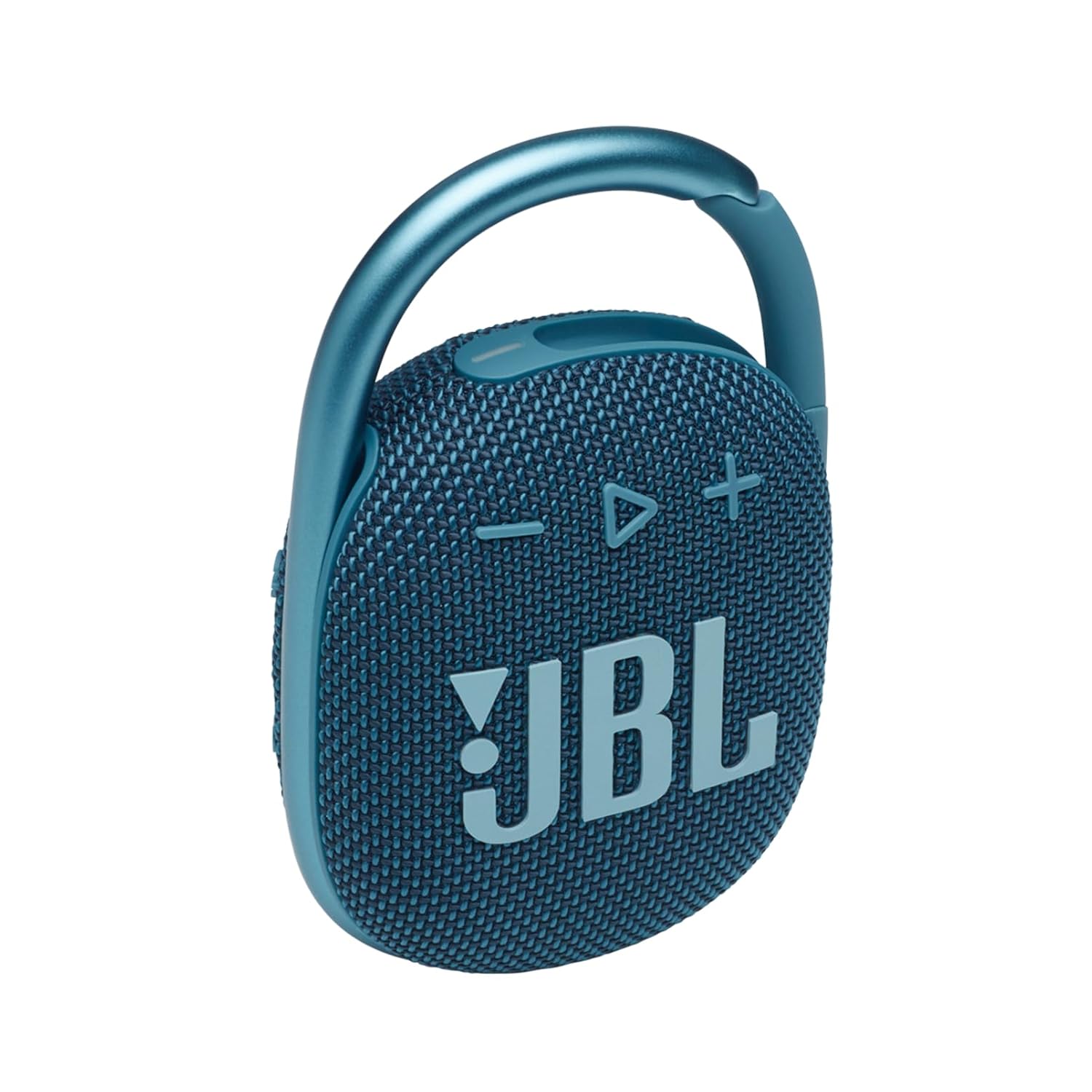JBL Clip 4, Wireless Ultra Portable Bluetooth Speaker, Pro Sound, Integrated Carabiner, Vibrant Colors with Rugged Fabric Design, Dust & Waterproof, Type C (Without Mic, Red)