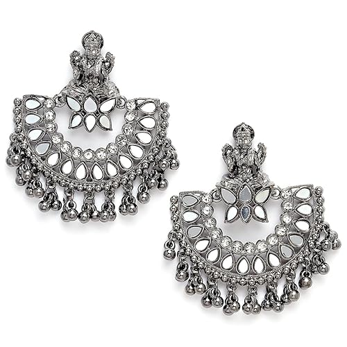 Karatcart Gold Plated Long Dangler Earrings for Women