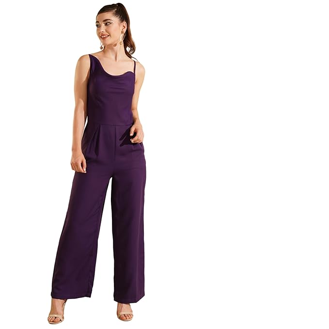 Globus Women Jumpsuit (3641997001_Purple_S)