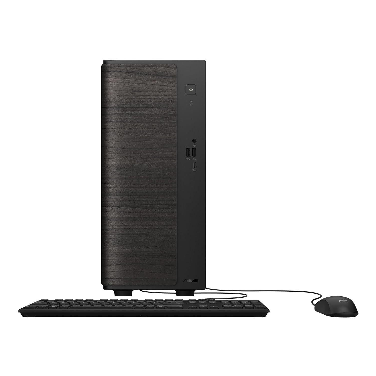 ASUS V500 (2026),Intel Core 3 100U (14th Gen),Intel UHD iGPU, 8GB RAM, 512GB SSD,Windows 11 Home,M365 Basic(1 Year)* Office 2024, Black, 6 Kg, V501MV-03100U012WS, with wired Keyboard & Mouse, Tower PC