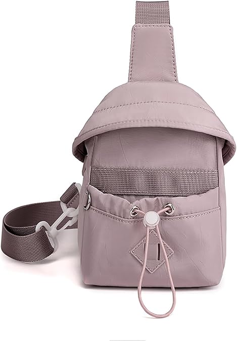 Storite Women's Stylish Small Lightweight Sling Crossbody Shoulder Bag, Portable Handbag Bag With Inner Padded Pocket & Adjustable Strap (20x13x9cm)