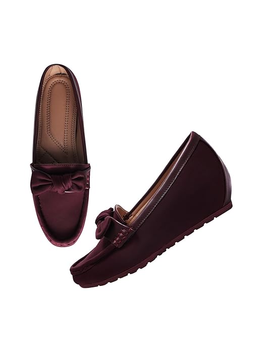 TRYME Latest Collection Comfortable Bellies Slip On Wedges Loafer for Womens and Girls