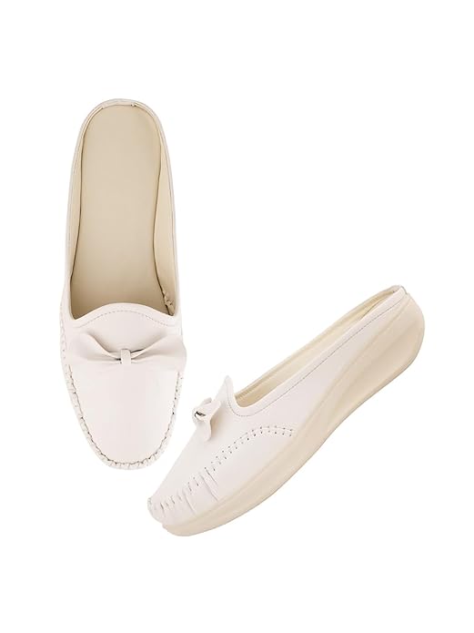 TRYME Stylish Soft Comfortable Classy Flat Loafer Casual and Formal Shoes for Girls & Women