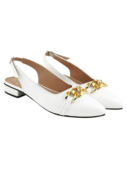 Shoetopia Women Buckle Ballet Flat