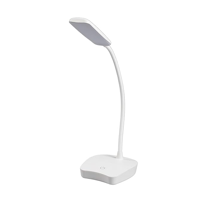 Havells Lucento Table Lamp 4.5W | Integrated Touch Sensor|3 Step Dimmable LED Table lamp|3.7V, 800 mAh Lithium‑Ion Battery | Light Modes: 100%, 50%,25% | Eye Soft Technology for Soft Glare-Free Light