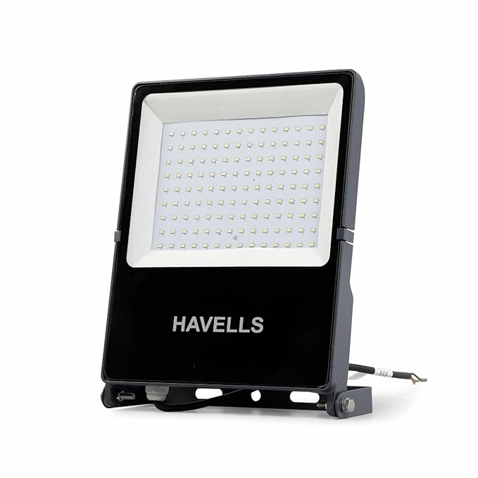 Havells Polycarbonate 50W LED Flood Light, Centura Neo 6K IP66 Waterproof LED Lights with 120° Wide Beam-LED Lamp Lights for Yard, Factory,Garden, Playground & Home