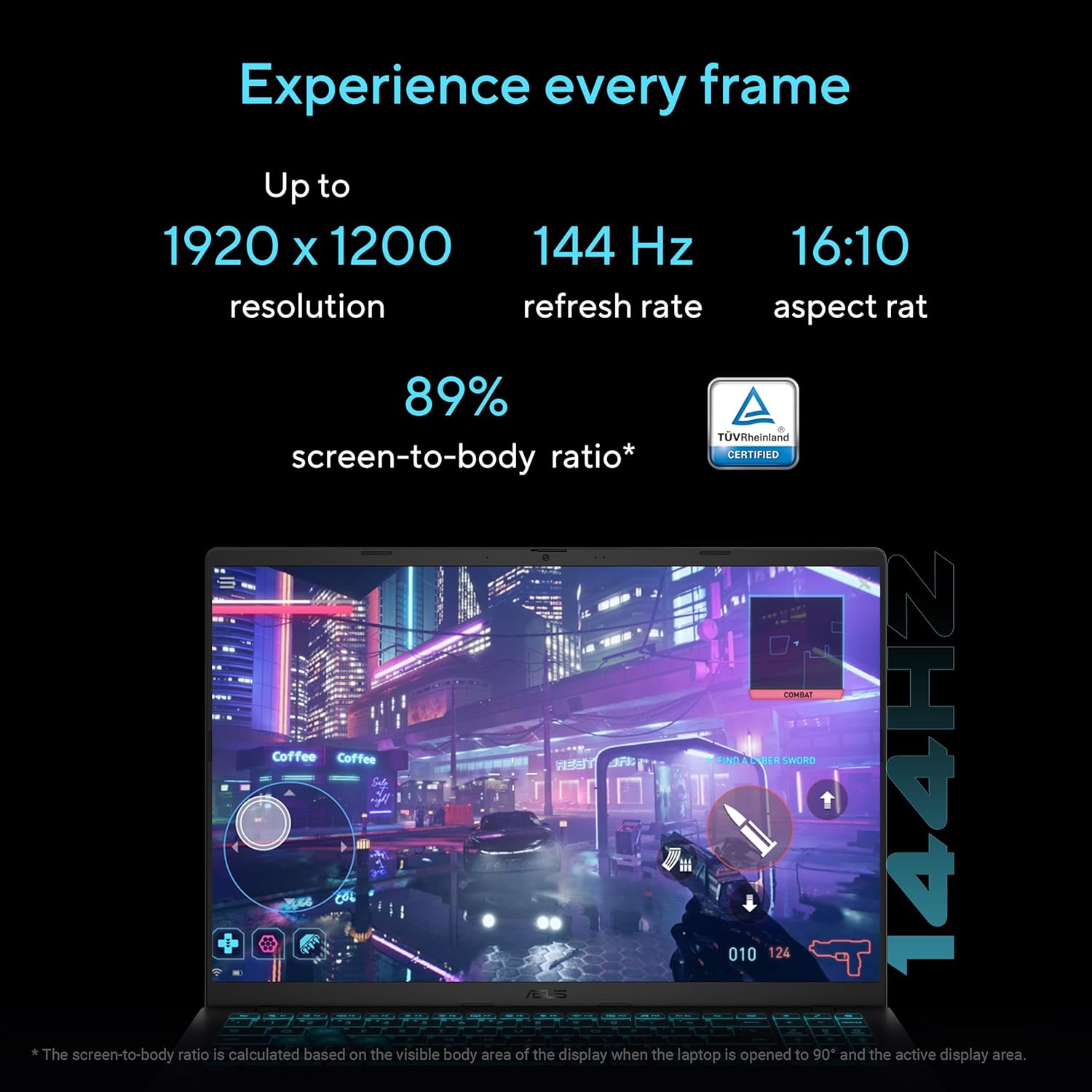 ASUS Gaming V16 (2025) 14th Gen,Intel Core 5 210H Gaming Laptop (RTX 4050-6GB/16GB RAM/512GB SSD/Windows 11 Home/16/144Hz/M365*/Office Home 2024,Matte Black,1.95 Kg),V3607VU-RP550WS