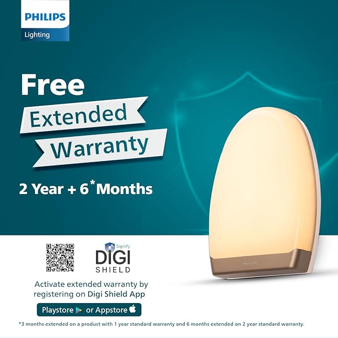 Philips 12W 3 Colours in 1 Decorative Wall Light | Dawn Gold Scene Switch Wall Light for Decoration | Colour : Tunable White, Pack of 1