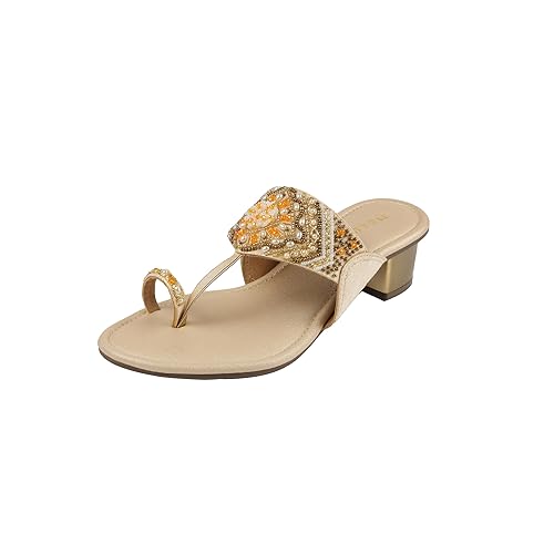 Metro Women's Stylish Embroidered Sandals